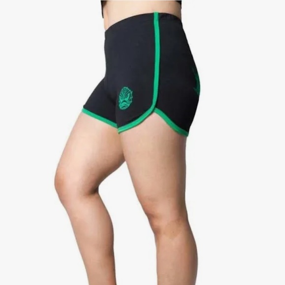 EUC- LIKE NEW! KREEPSVILLE CREATURE HAND BOOTY SHORTS SIZE MEDIUM - Picture 3 of 12